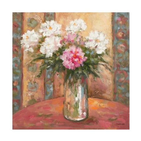Debra Lake 'Summer Blooms 2' Canvas Art,35x35